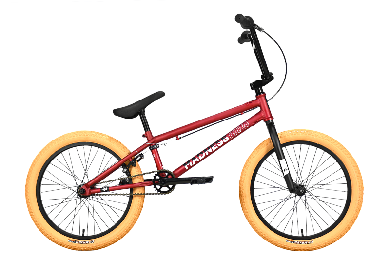 Велосипед Stark'23 Madness BMX 4 (МК-00048362, красный/черный/кремовый, .)