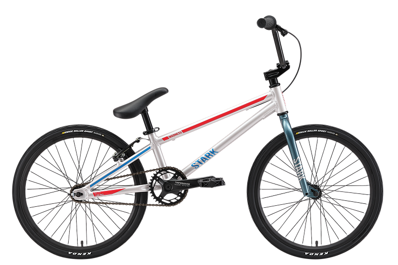 Велосипед Stark'24 Madness BMX Race (МК-00050537, серый/красный)