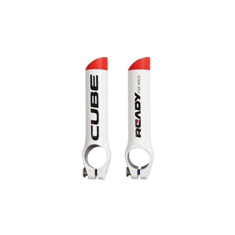 Рулевые окончания, 22.2, 120 мм, CUBE (белый, RHRCB0000002)