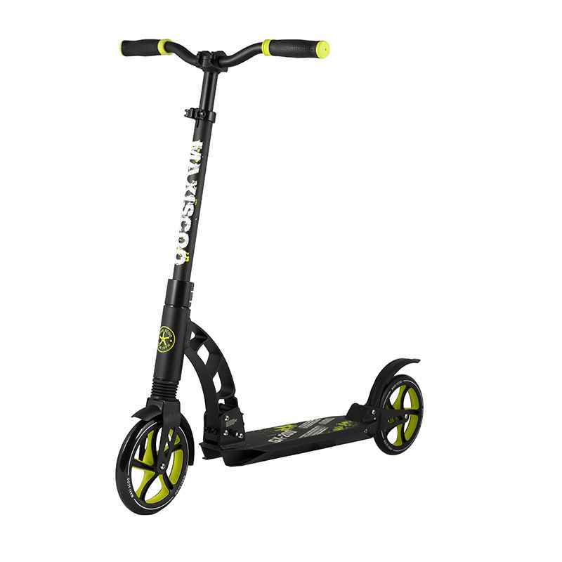 Самокат складной Maxiscoo GX-200 2021, зеленый