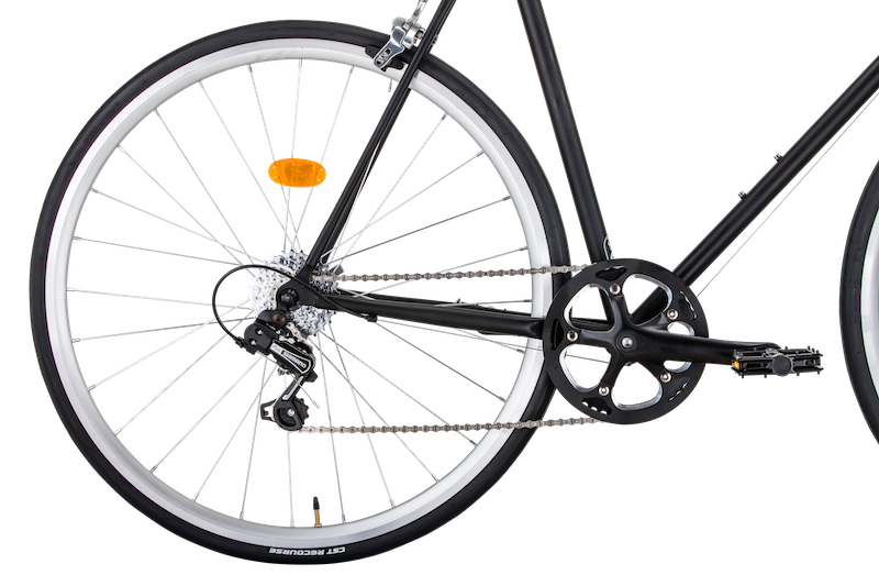 Городской велосипед Bear Bike Taipei 2022 (580 мм, черный матовый, 1BKB1C187Z06)