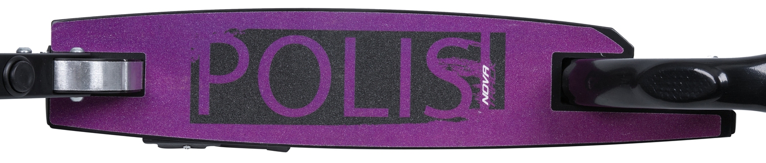 Самокат для детей NOVATRACK POLIS 230 PRO, фиолетовый