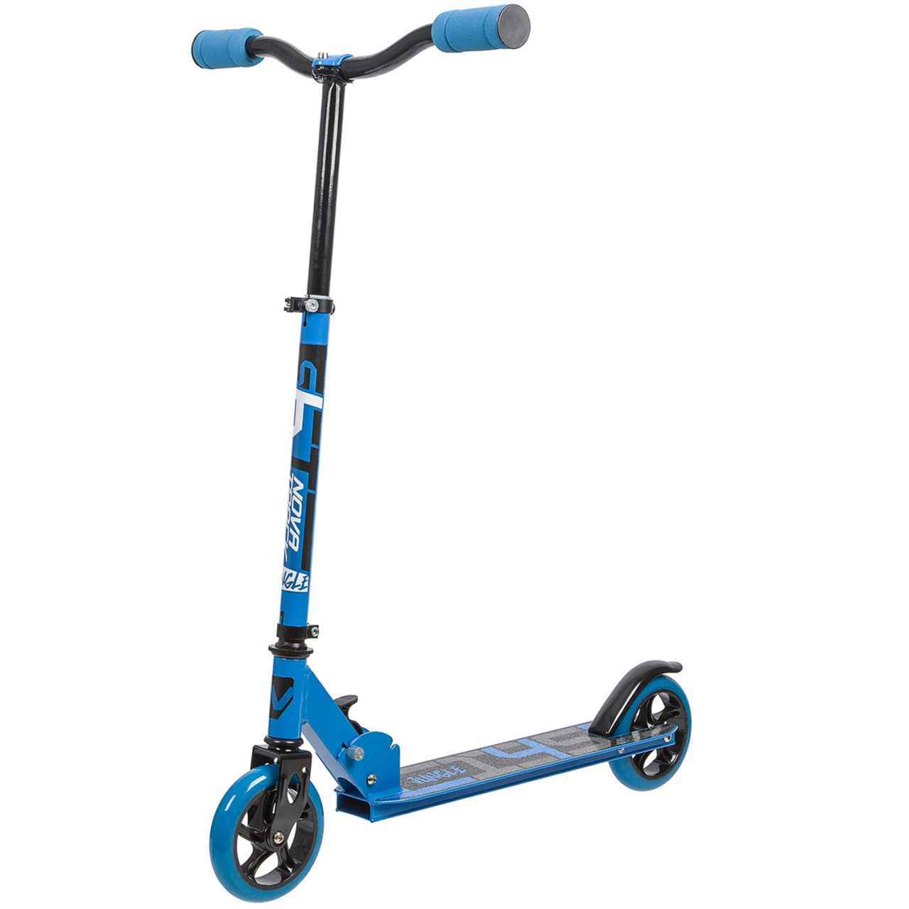 Самокат для детей NOVATRACK JUNGLE 145 Alloy, синий