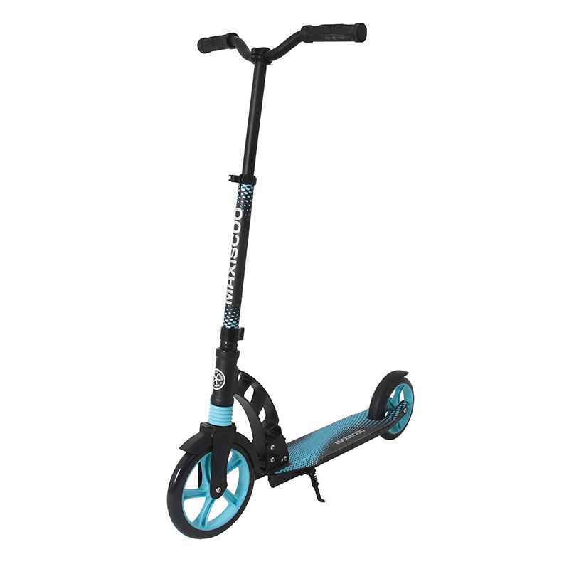 Самокат 2-х колесный Складной, Серия "C7-1" (2022), Складной, Голубой