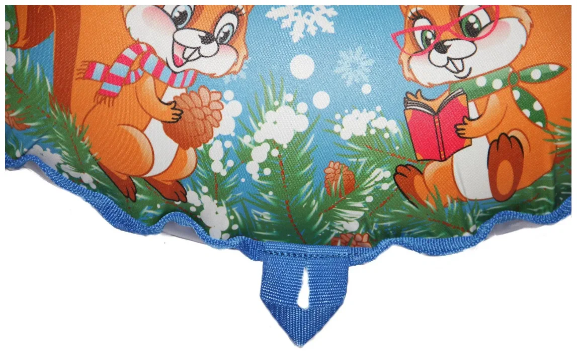 Санки надувные с сумкой "Ватрушка "Белки" 100 см (КСНВ100-БЕЛ) (КСНВ100-БЕЛ)