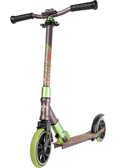 Самокат Tech Team Comfort 180R красный/зеленый