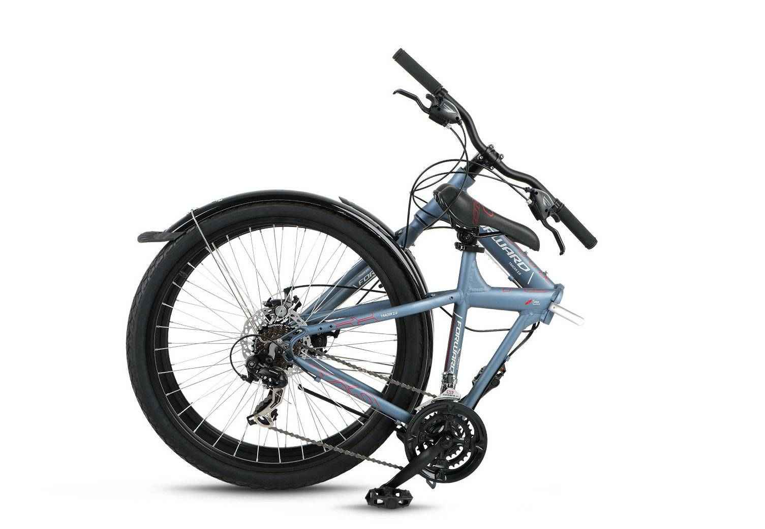 TRACER 2.0 disc (рост 19") 2017-2018, серый мат., RBKW8R26Q006