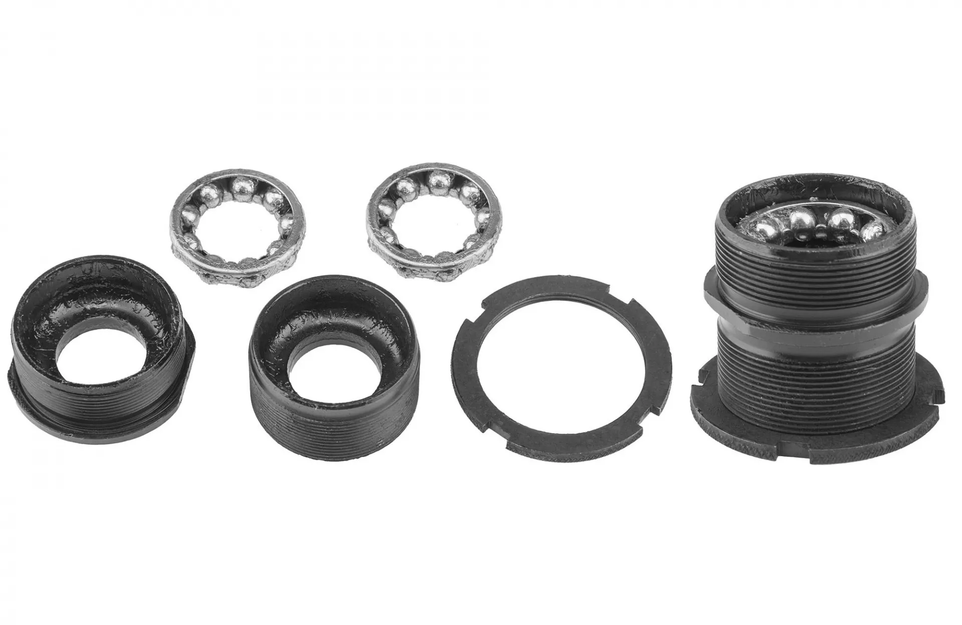 Каретка, KL-B32+KL-01, Разборная, SQR, 68 мм, 121 мм (5P), KENLI, черный, YBS1000003