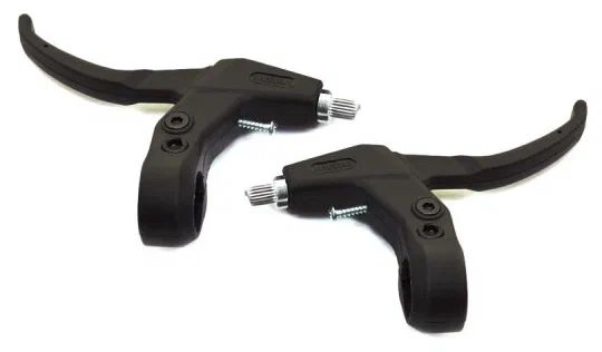 Рукоятки тормоза, комплект (левая и правая), BL-202, SAIGUAN, RBLBL2020001, (черный) (нет, без цвета, RBLBL2020001)