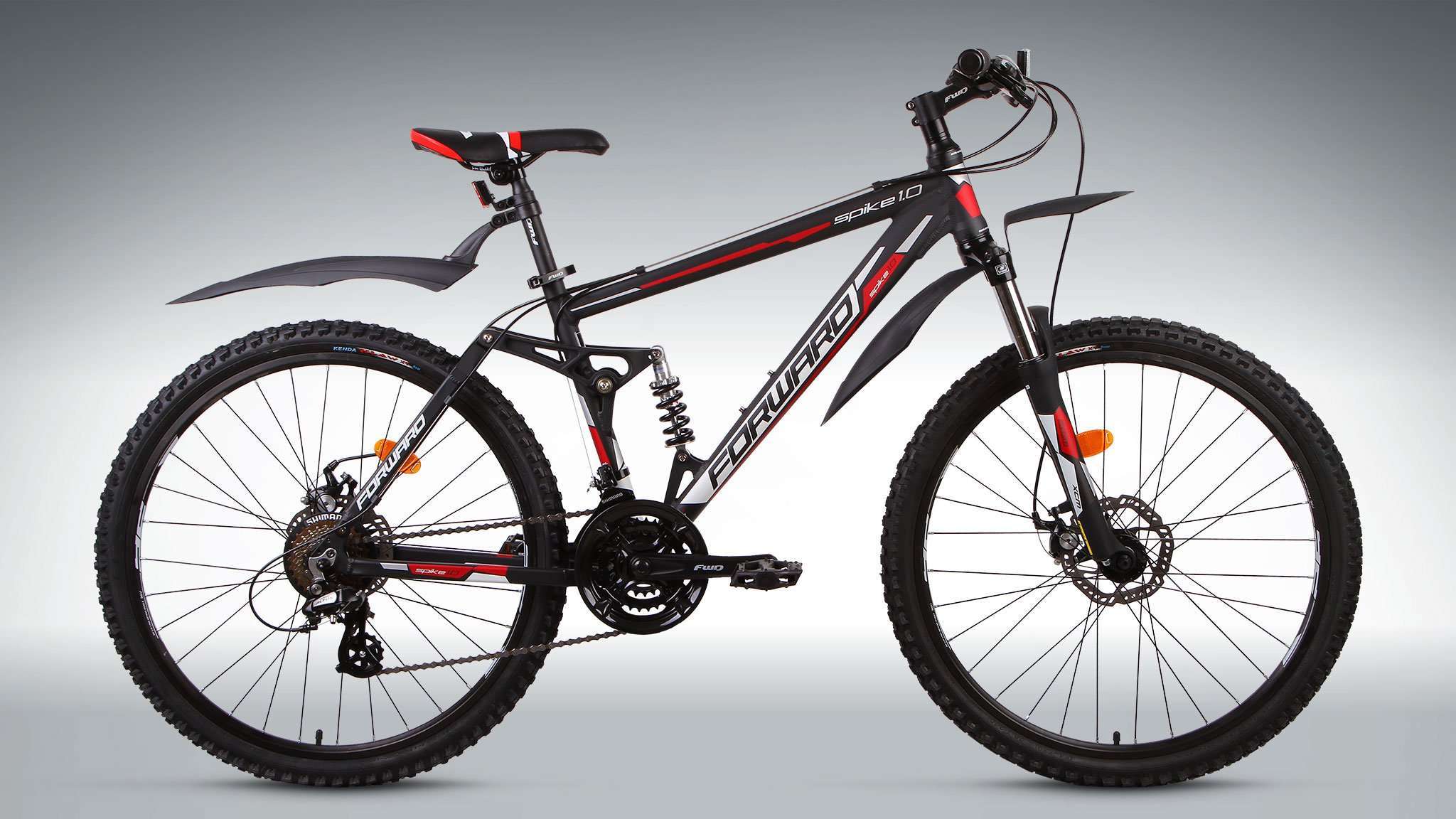 SPIKE 1.0 disc (рост 18") 2013-2014, черный мат., RBKW4S66Q009