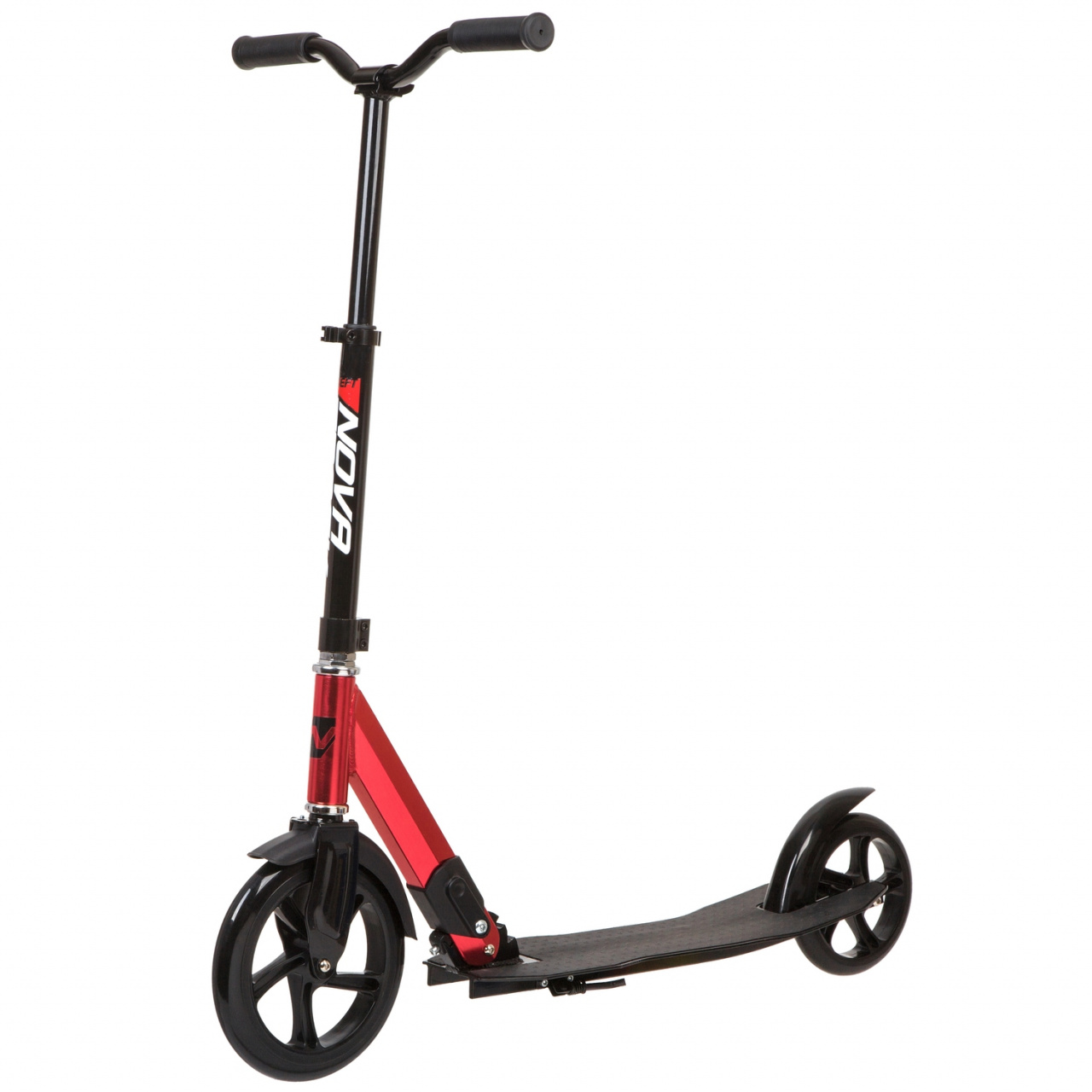 Самокат для детей NOVATRACK DEFT 230 Alloy, красный