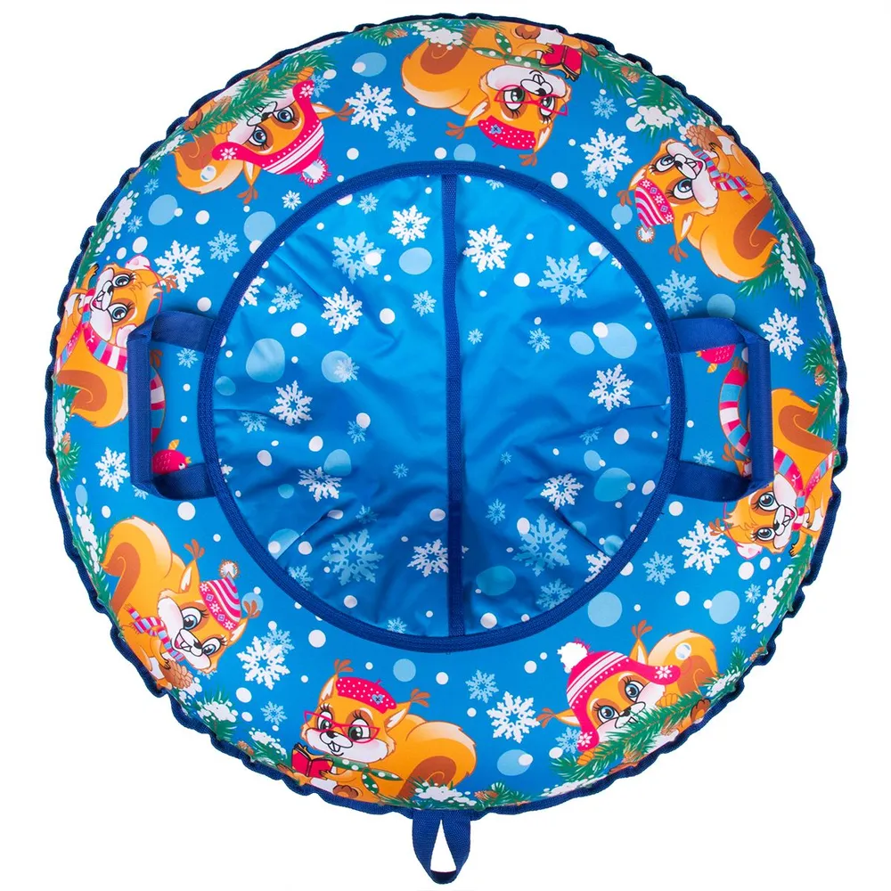 Санки надувные с сумкой "Ватрушка "Белки" 100 см (КСНВ100-БЕЛ) (КСНВ100-БЕЛ)