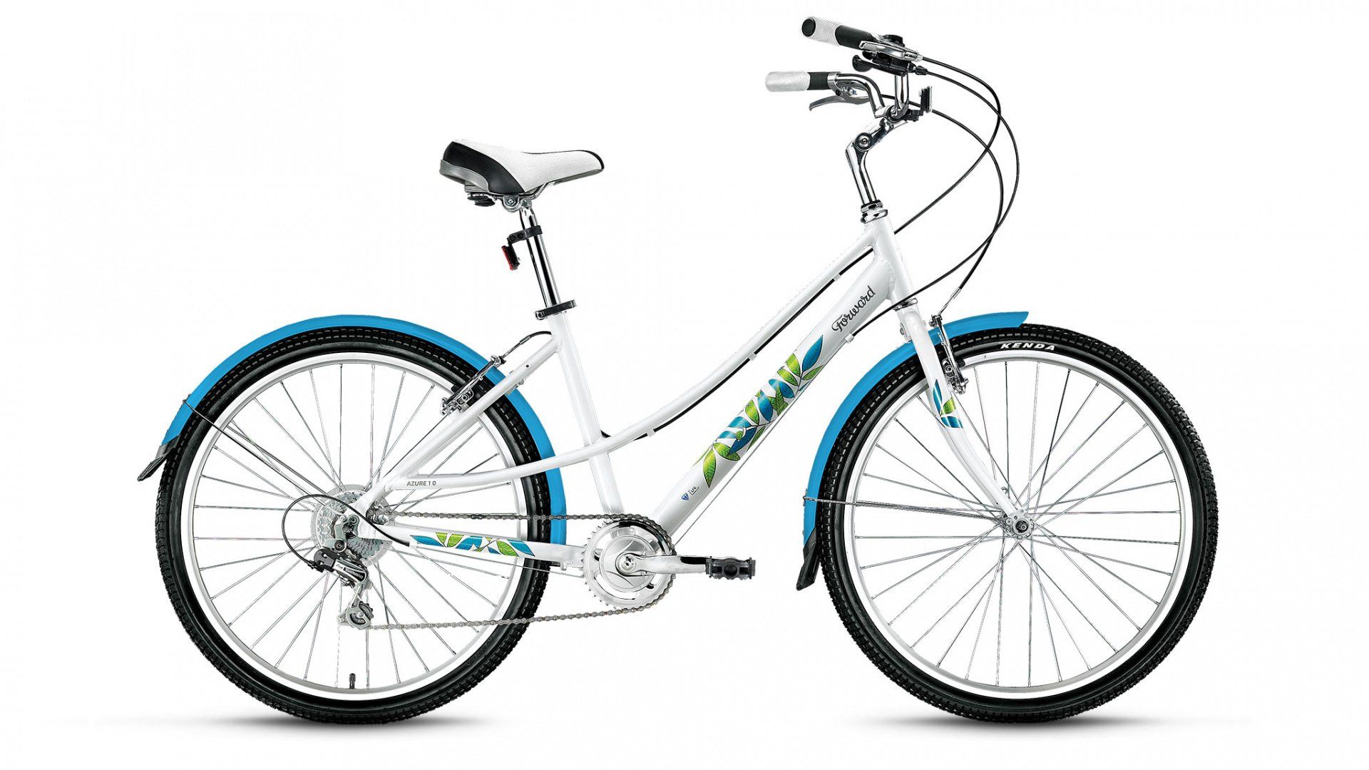 AZURE 26 1.0 (рост 17") 2018-2019 (белый, RBKW98667003)