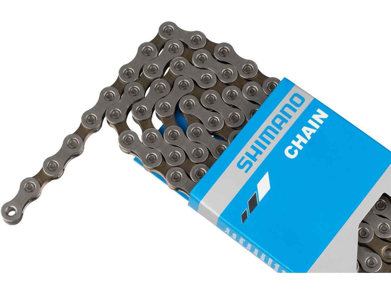 Цепь, CN-HG54, 5,85 - 6,20 мм (10 скоростей), 116 зв., Без замка, SHIMANO (, KCNHG54116) (серый, KCNHG54116)