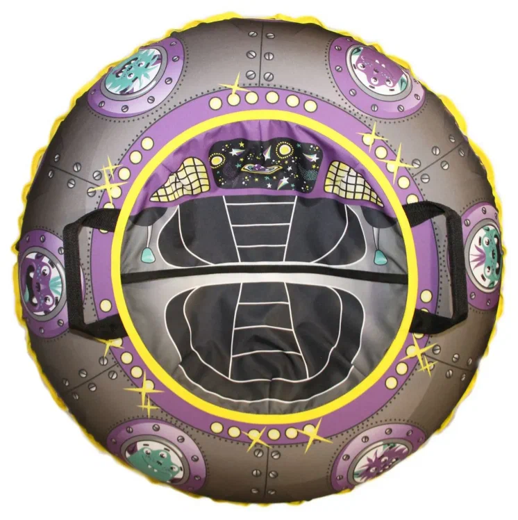 Санки надувные с сумкой "Ватрушка "Летающая тарелка" 100 см (КСНВ100-ЛЕТТ) (нет, без цвета, КСНВ100-ЛЕТТ)