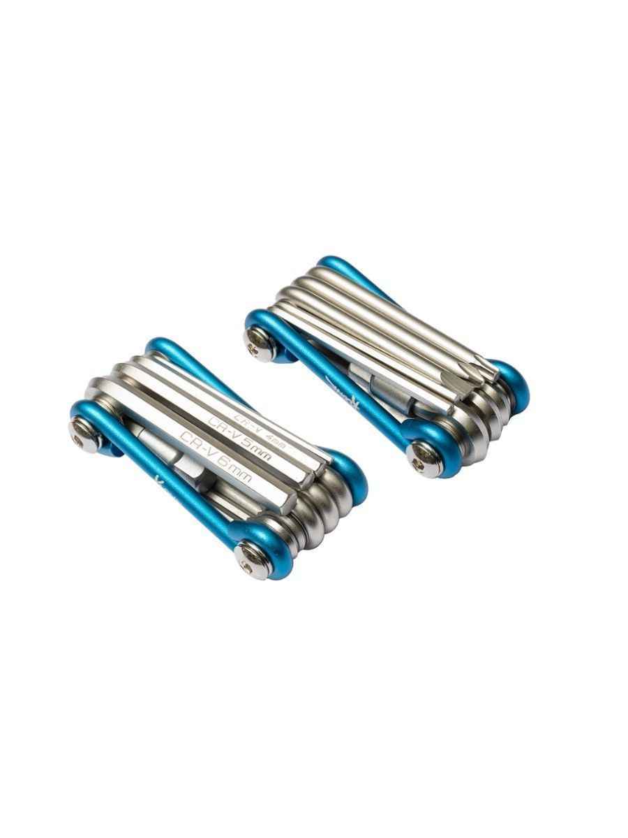 Ключ многофункциональный, BASIC, 10 шт., KLONK, 10511, (синий)