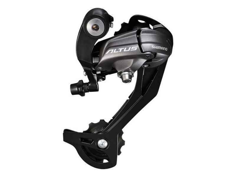 Переключатель задний, 9 ск., SHIMANO, ALTUS, RD-M370-L, ARDM370SGSL