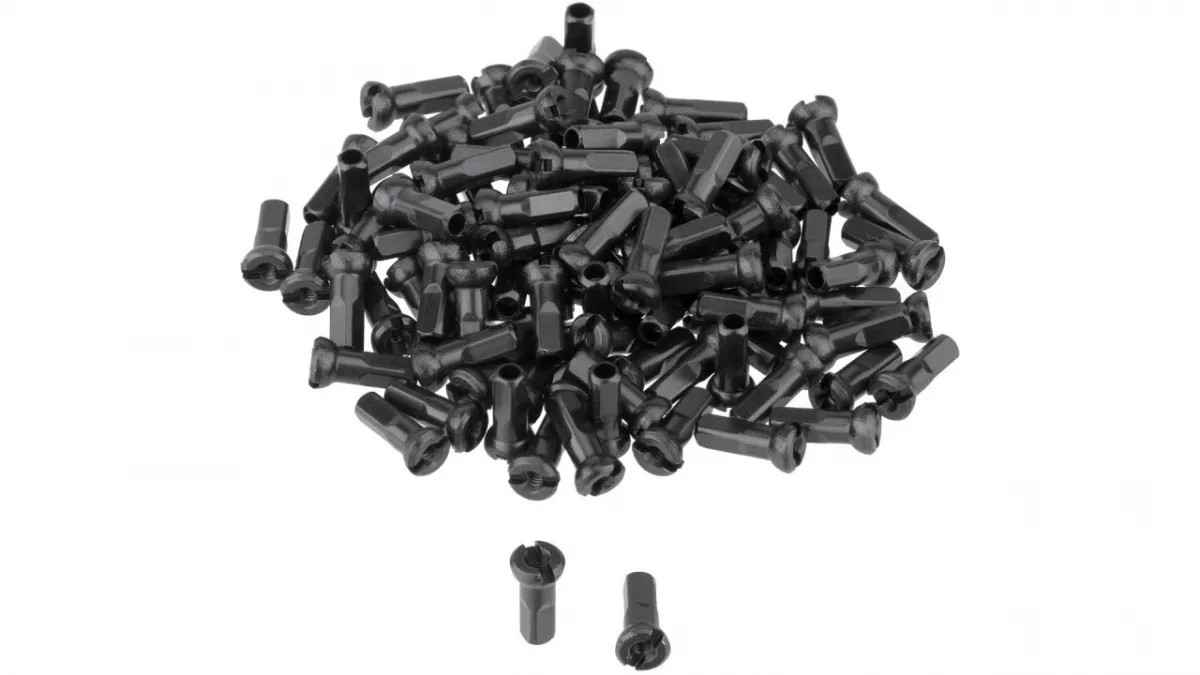 Ниппель спицы, 14 мм, 14G, Сталь, Ниппель спицы (1SQS14M00001) (нет, без цвета, 1SQS14M00001)