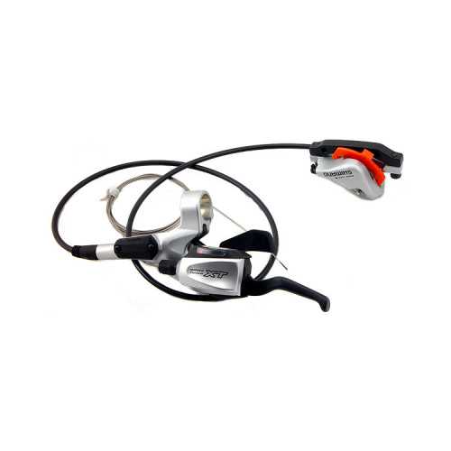 Тормоз задний, гидравлический, 1350 мм, SHIMANO, M765, SRBSM7654RM135