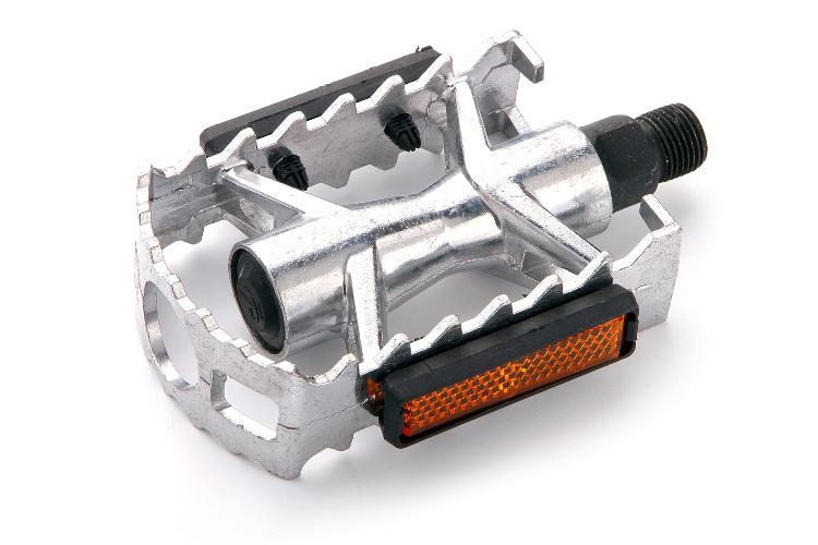 Педали платформенные Feimin FP-961 серебро