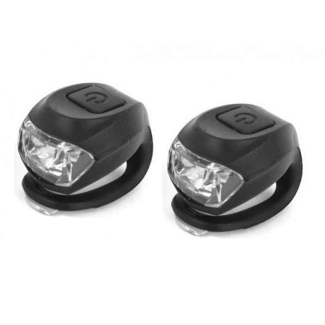 Фонари (комплект) передний/задний, JY-267-2B, 2 диода, JING YI, 1LHS0JY2672B