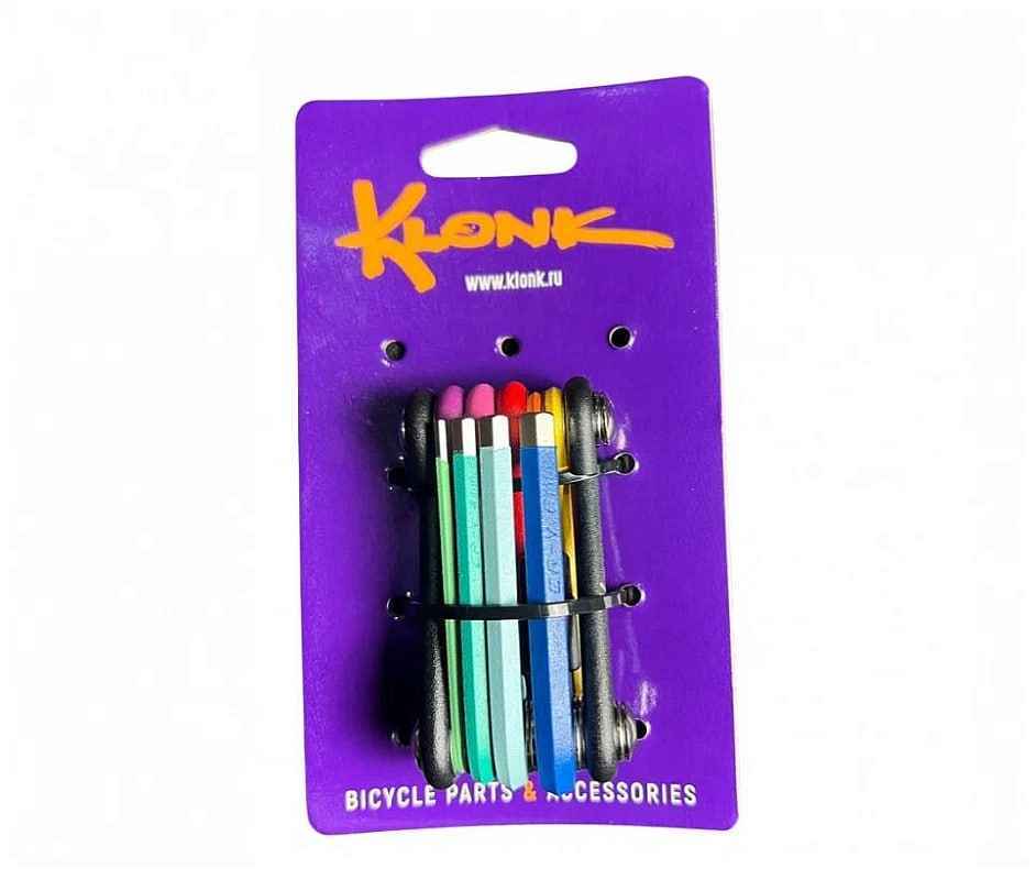 Ключ многофункциональный, Rainbow, 10 шт., KLONK, 10523