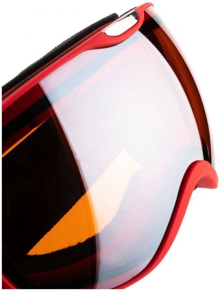 Маска горнолыжная LUCKYBOO - PLAY красная