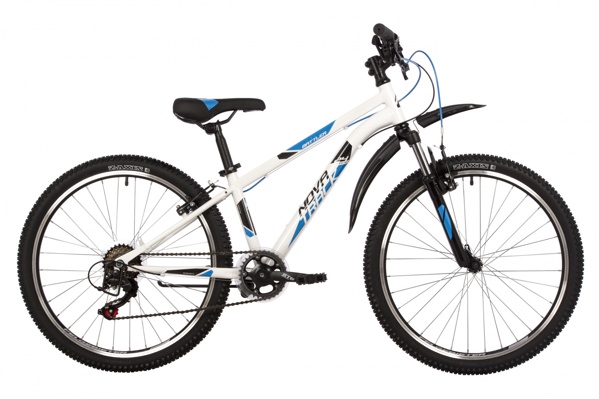 Подростковый велосипед NOVATRACK 24" BATTLER V, 24SHV.BATTLER.12WT23