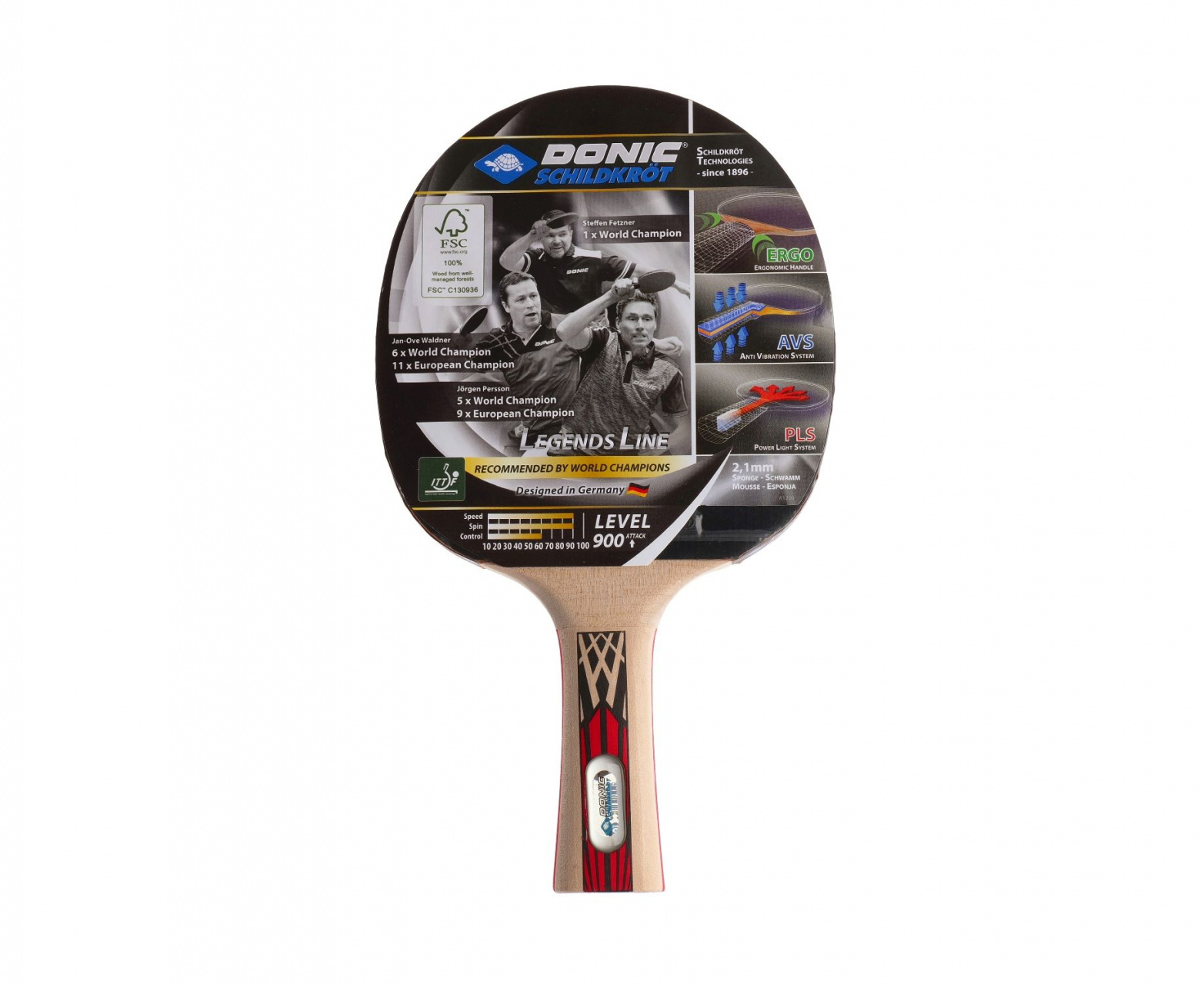 Ракетка DONIC LEGENDS 900, 754426