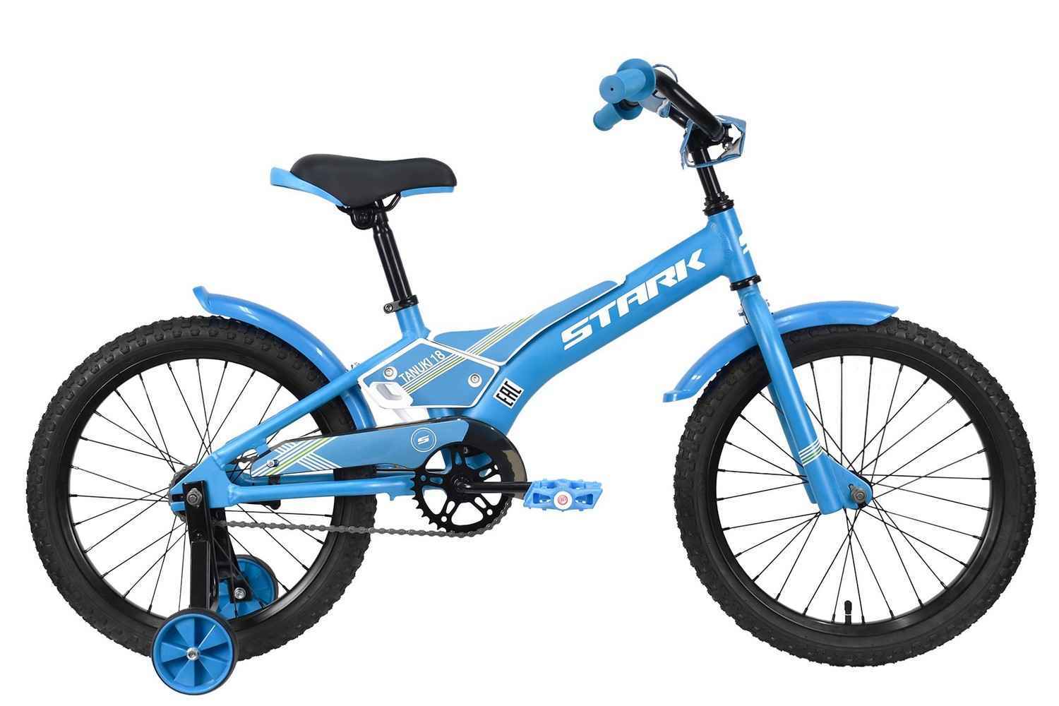 Велосипед Stark'23 Tanuki 18 Boy (МК-00048372, синий/белый/желтый, .)