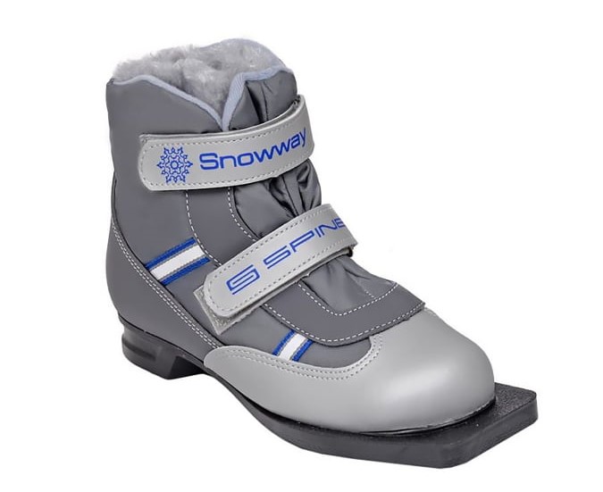 Лыжные ботинки SPINE Kids Velcro 104, 75 мм