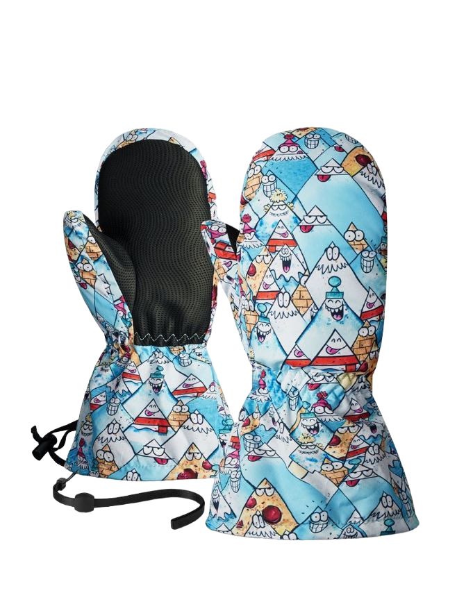 Варежки LUCKYBOO - FUTURE (голубые)