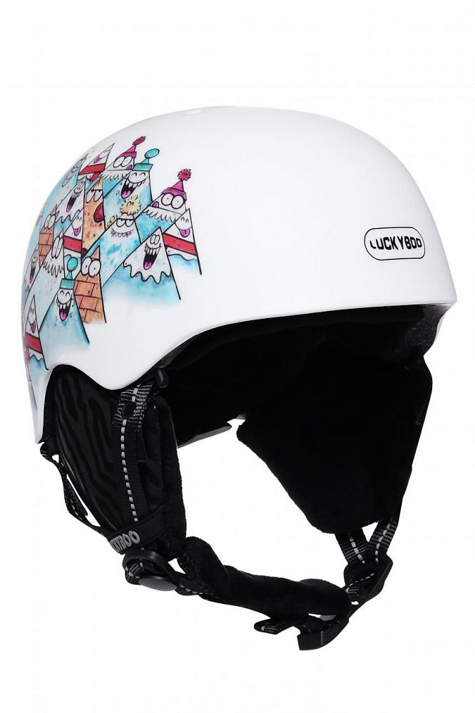 Шлем LUCKYBOO - FUTURE белый-горы (Размер M (55-58cm))