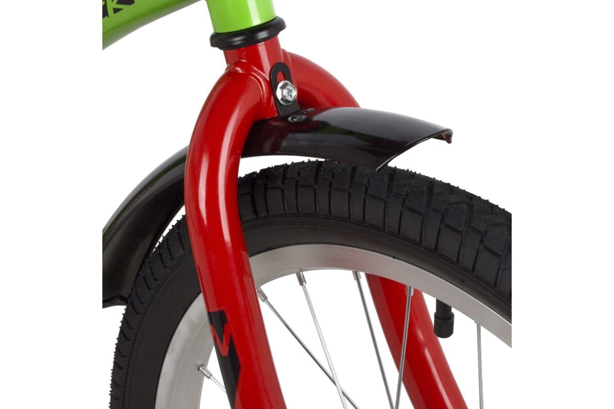 Велосипед NOVATRACK 20", STRIKE, зеленый